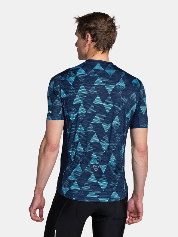 Kilpi Тъмносиньо мъжко колоездачно трико с шарка Kilpi SALETTA-M