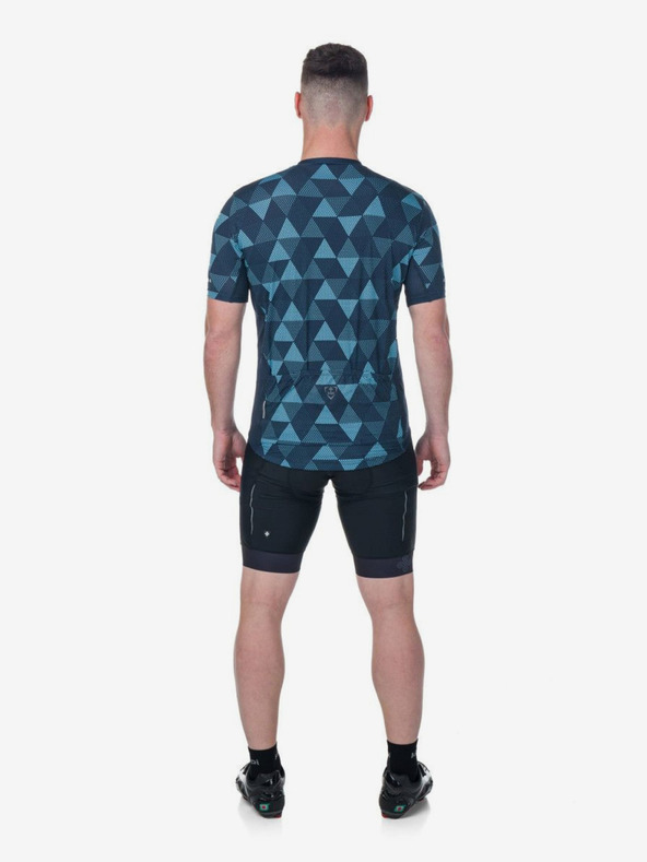 Kilpi Тъмносиньо мъжко колоездачно трико с шарка Kilpi SALETTA-M