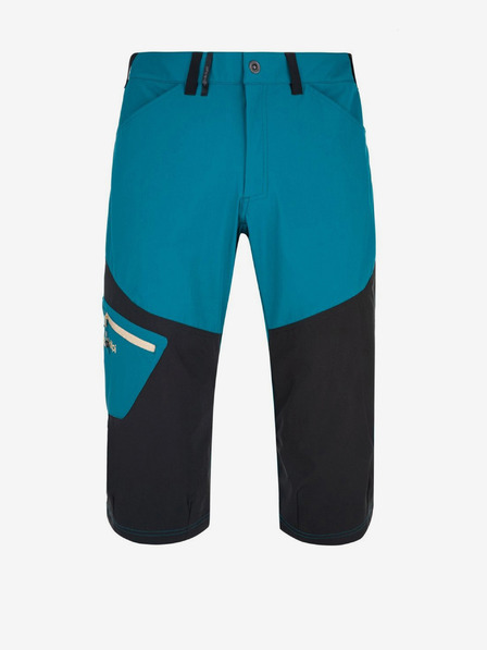 Kilpi Черно-син мъжки 3/4 панталон за открито Kilpi OTARA-M