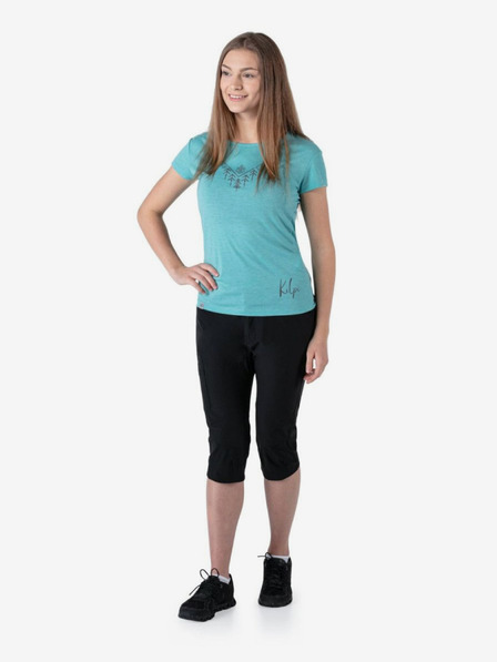 Kilpi Черни дамски 3/4 панталони за открито Kilpi OTARA-W