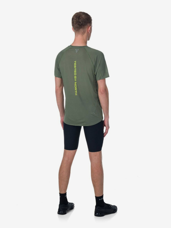 Kilpi Мъжка функционална тениска в цвят каки Kilpi WYLDER-M