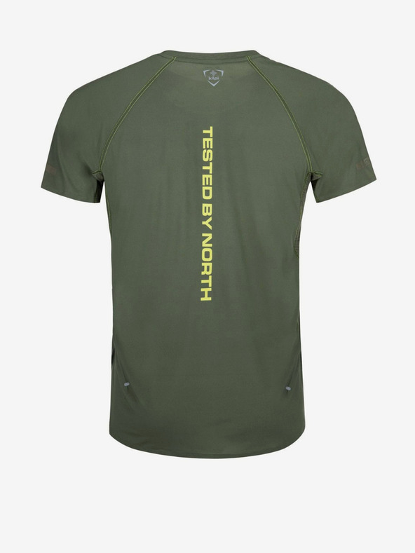 Kilpi Мъжка функционална тениска в цвят каки Kilpi WYLDER-M