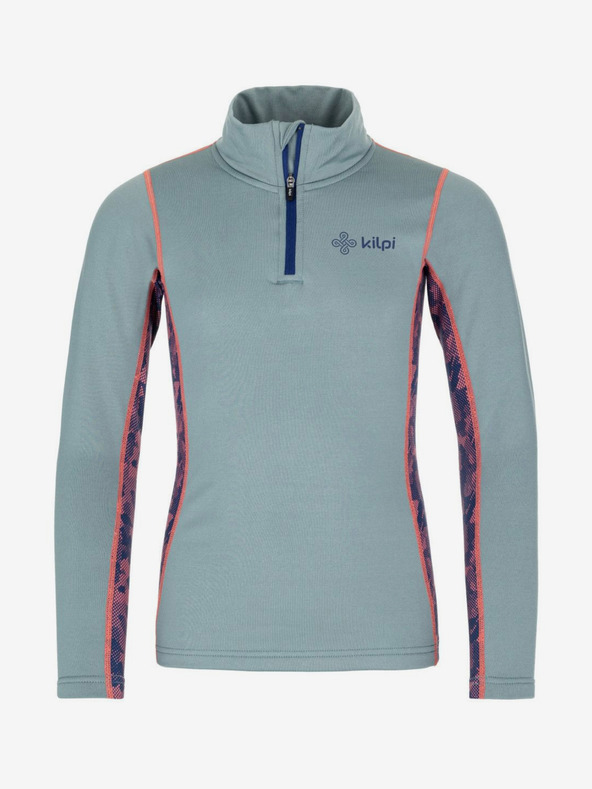 Kilpi Светлосиня детска функционална тениска с дълъг ръкав Kilpi Willie