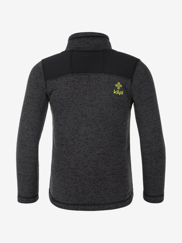 Kilpi Kilpi REGIN Тъмно сив пуловер с цип за момчета