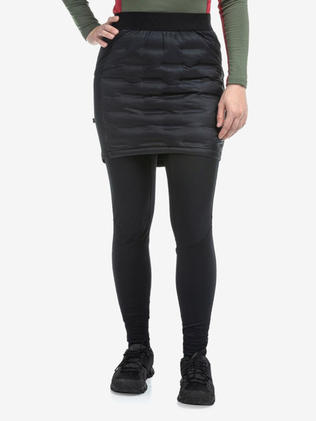 Kilpi Черна дамска зимна ватирана пола Kilpi LIAN