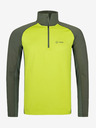 Kilpi Неоново зелена мъжка спортна риза със стояща яка Kilpi WILLIE
