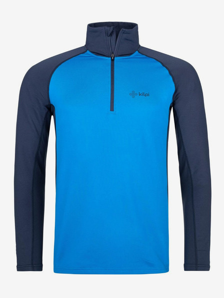 Kilpi Синя мъжка спортна риза със стояща яка Kilpi WILLIE