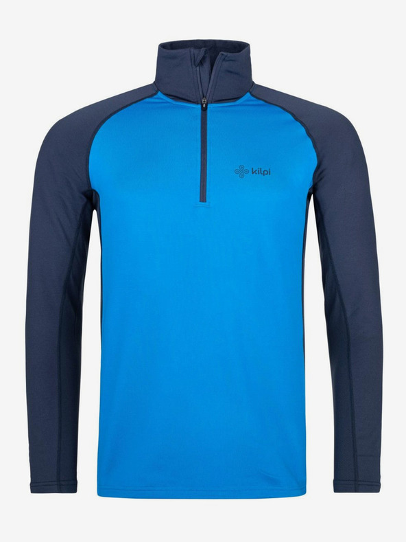 Kilpi Синя мъжка спортна риза със стояща яка Kilpi WILLIE