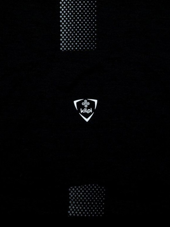 Kilpi Черна мъжка спортна тениска с цип Kilpi SONET