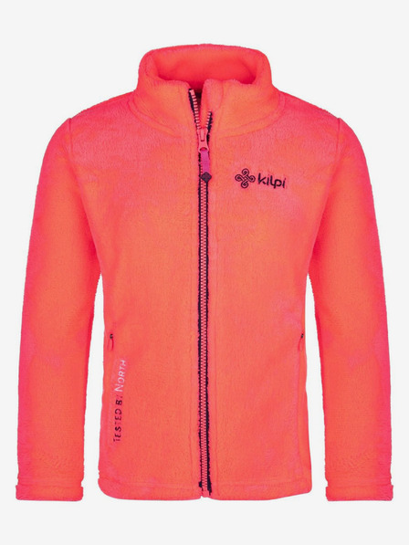 Kilpi Тъмнорозов момичешки суитшърт с цип от полар Kilpi ERIN