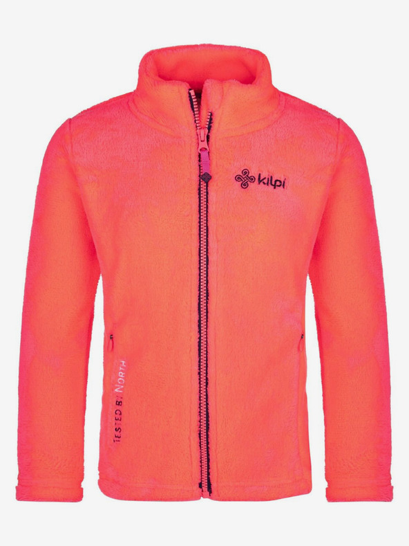 Kilpi Тъмнорозов момичешки суитшърт с цип от полар Kilpi ERIN