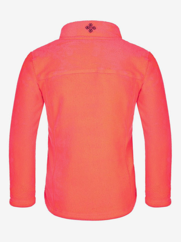 Kilpi Тъмнорозов момичешки суитшърт с цип от полар Kilpi ERIN