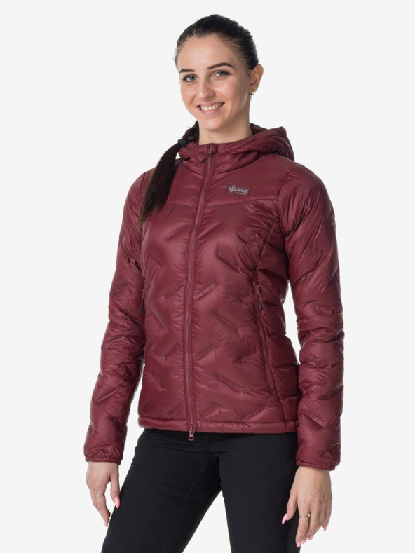 Kilpi Черно дамско зимно пухено яке Kilpi ALBERTA