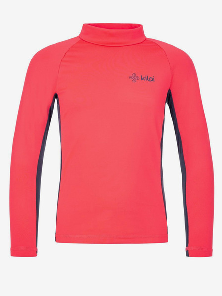 Kilpi Тъмнорозова термотениска за момичета със стояща яка Kilpi WILLIE