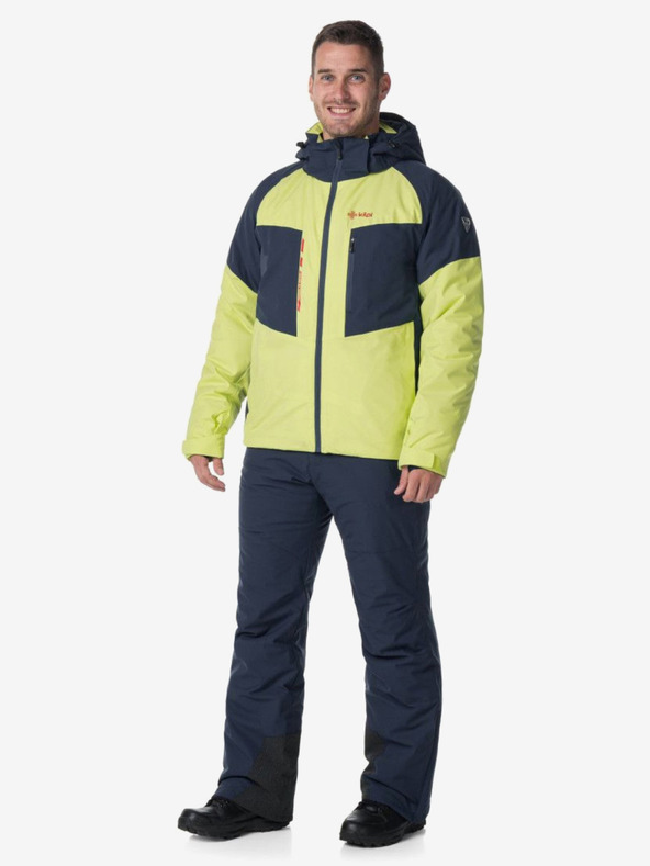 Kilpi Черен мъжки ски панталон Kilpi MIMAS