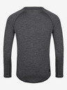 Kilpi Тъмно сива мъжка термална риза от мериносова вълна Kilpi MAVORA TOP