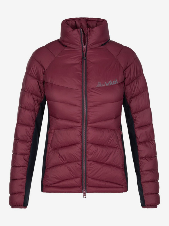 Kilpi Дамско ватирано яке за открито в цвят бордо Kilpi ACTIS