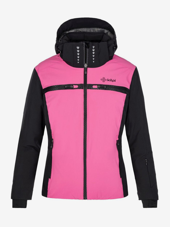 Kilpi Черно-розово дамско зимно ски яке Kilpi HATTORI