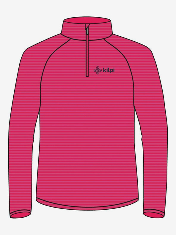 Kilpi Розов момичешки суитшърт от полар Kilpi ALMERI-J