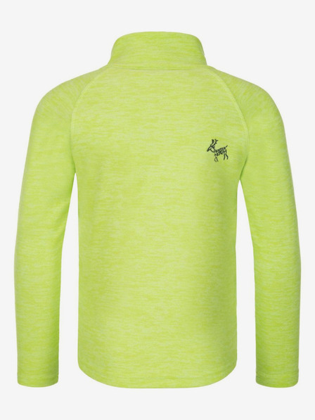 Kilpi Светлозелен детски поларен суитшърт Kilpi ALMERI