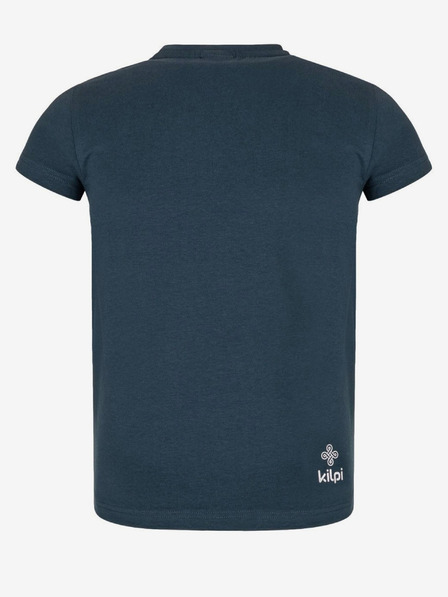 Kilpi Тъмно синя памучна тениска за момичета Kilpi ALBION-JG