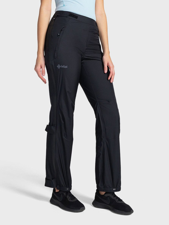 Kilpi Черни дамски панталони за открито Kilpi ALPIN