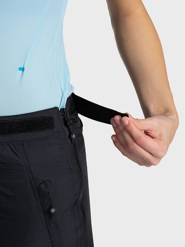 Kilpi Черни дамски панталони за открито Kilpi ALPIN