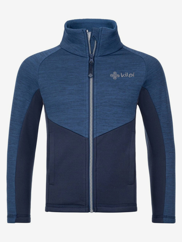 Kilpi Тъмносиня детска функционална блуза без качулка Kilpi TOMMS