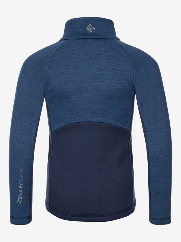 Kilpi Тъмносиня детска функционална блуза без качулка Kilpi TOMMS