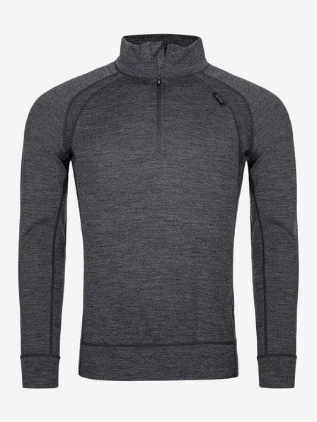 Kilpi Тъмно сива мъжка вълнена термо риза Kilpi JAGER