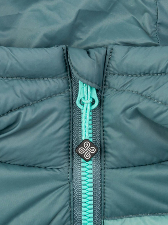 Kilpi Сиво и черно дамско пухено яке Kilpi PYRAMIDEN