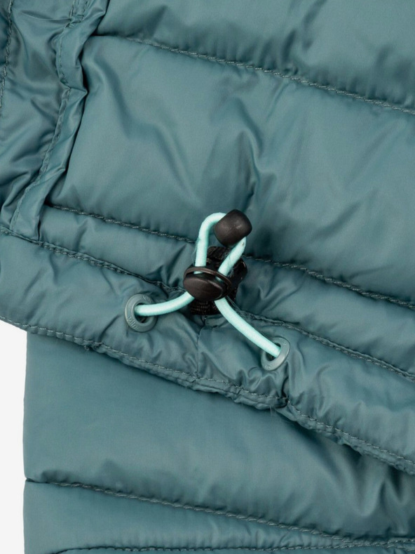 Kilpi Сиво и черно дамско пухено яке Kilpi PYRAMIDEN