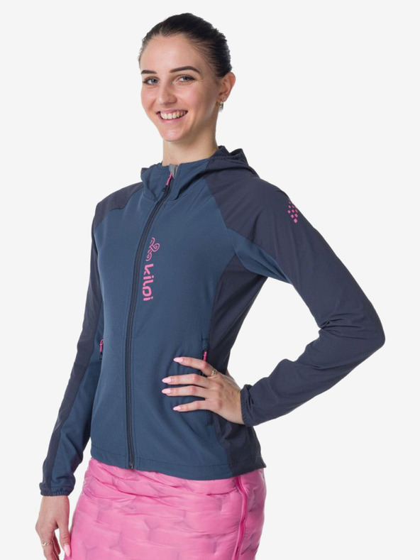 Kilpi Тъмносиньо дамско софтшел яке Kilpi BALANS