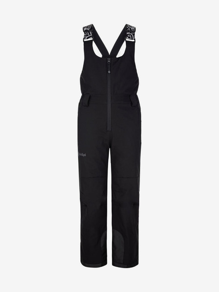 Kilpi Черен детски ски панталон Kilpi CHARLIE