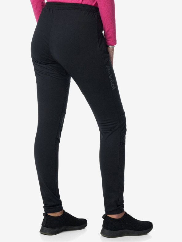 Kilpi Черен дамски спортен панталон Kilpi NORWELL