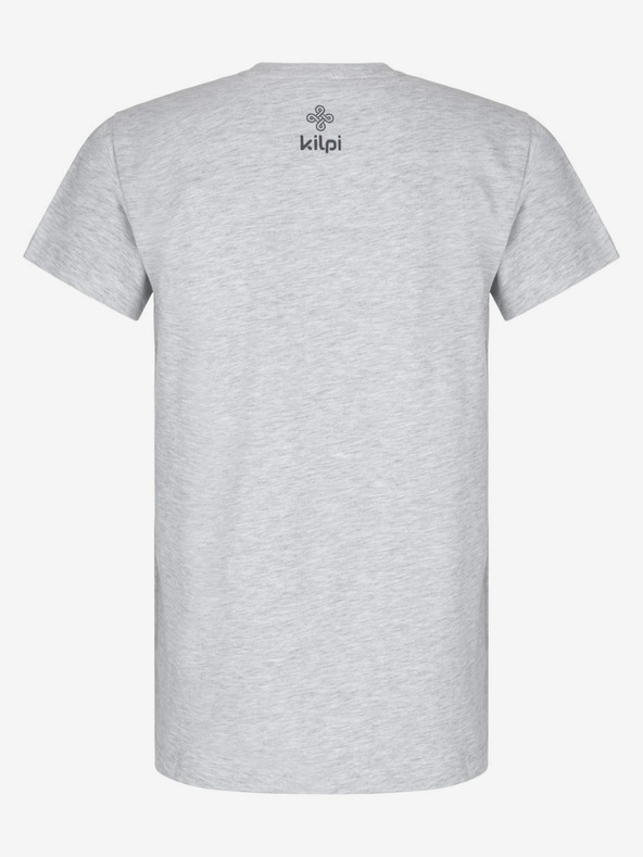 Kilpi Светлосива тениска с щампа за момчета Kilpi ALBION