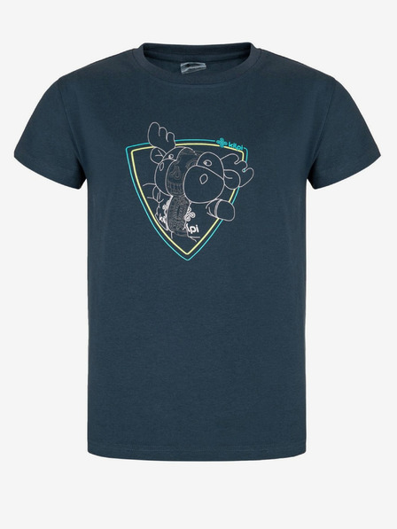 Kilpi Тъмносиня тениска с щампа за момчета Kilpi ALBION