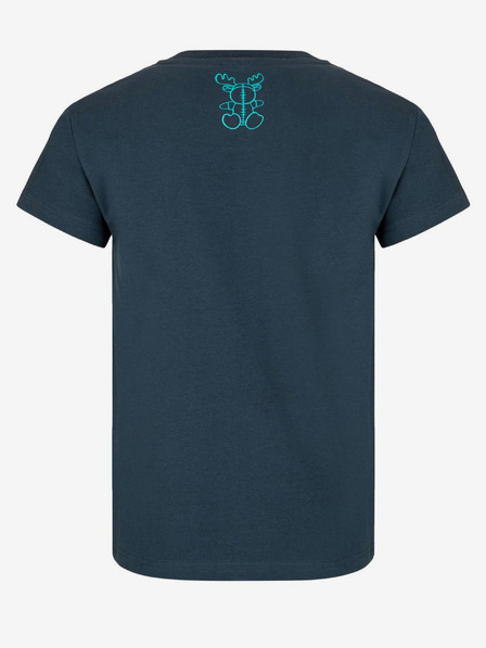 Kilpi Тъмносиня тениска с щампа за момчета Kilpi ALBION