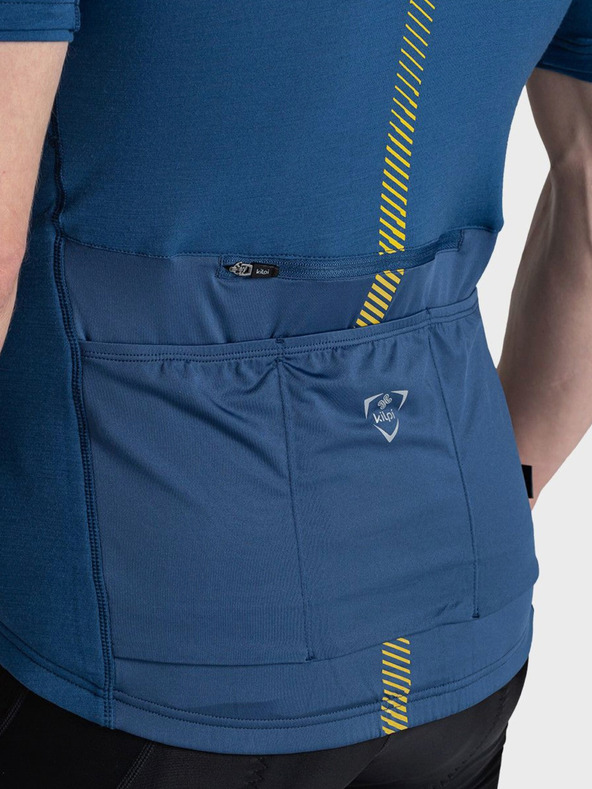 Kilpi Тъмносиня мъжка спортна тениска с щампа Kilpi PETRANA