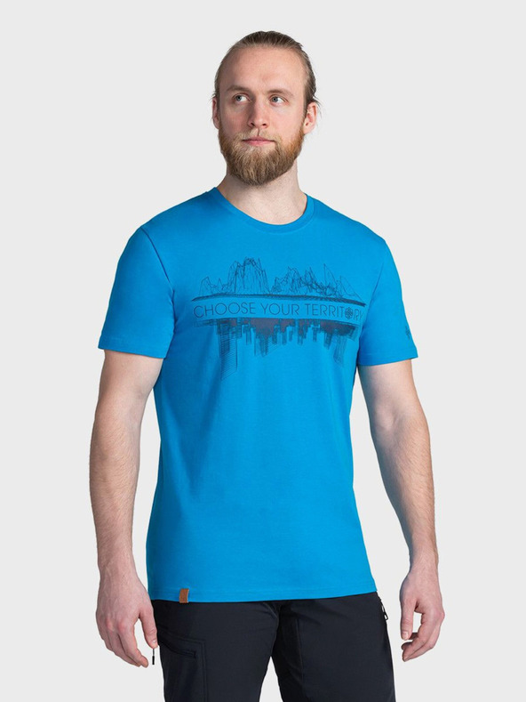 Kilpi Синя мъжка тениска с щампа Kilpi CHOOSE
