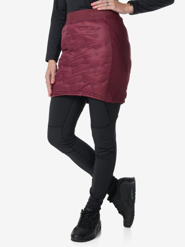 Kilpi Бургундска зимна ватирана пола за жени Kilpi LIAN