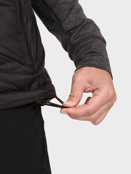 Kilpi Черна дамска ватирана жилетка Kilpi NAI