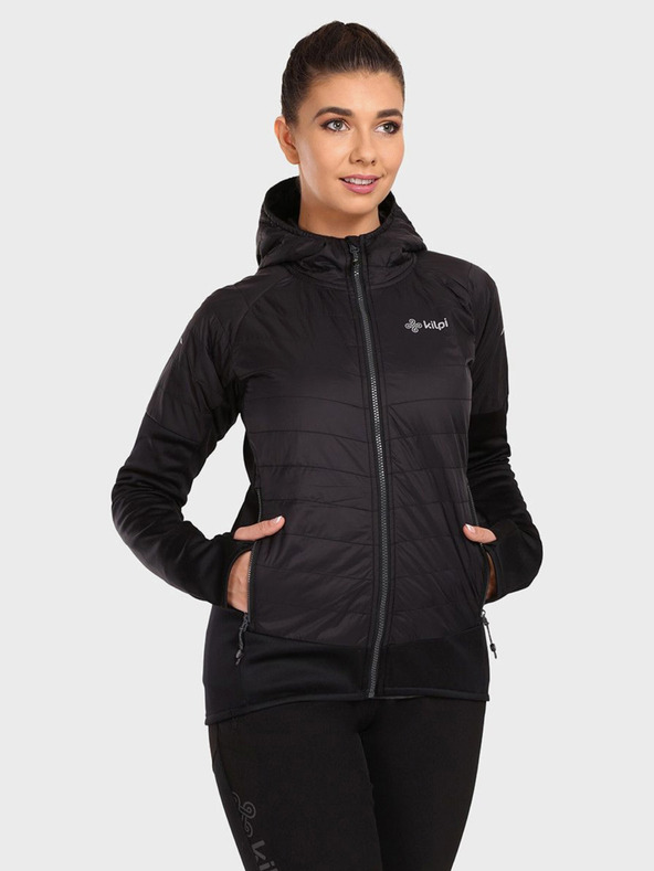 Kilpi Черно дамско спортно яке Kilpi GARES