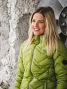 Kilpi Зелено дамско зимно ватирано яке Kilpi REBEKI