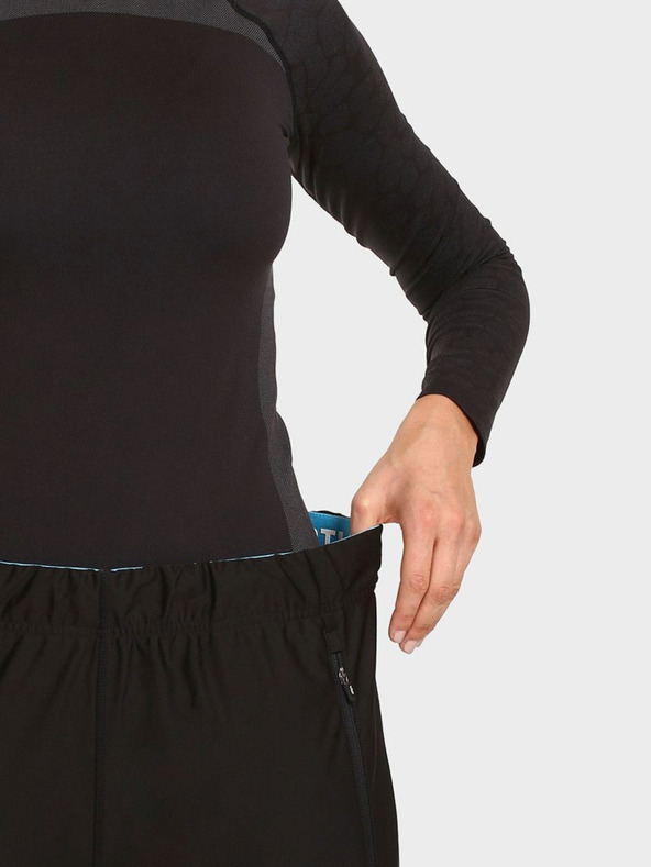 Kilpi Черен спортен панталон за жени Kilpi NORWEL