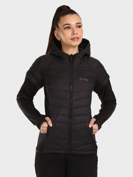 Kilpi Черно дамско ватирано яке Kilpi VERONS