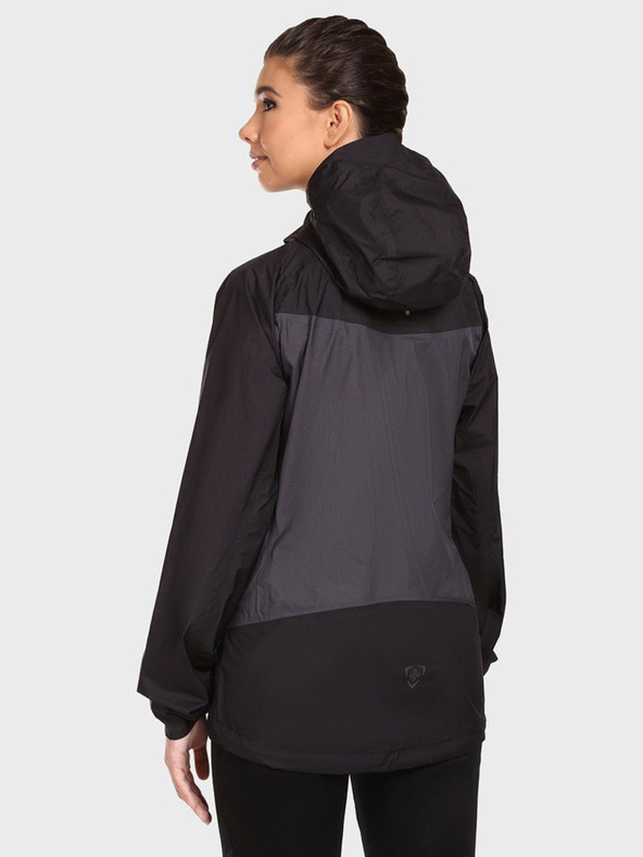 Kilpi Сиво и черно дамско спортно яке KILPI HURRICANE