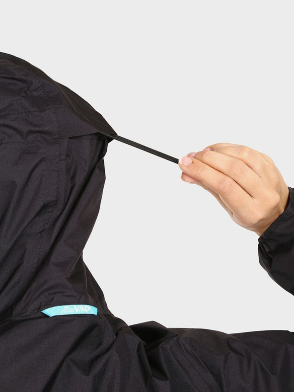 Kilpi Сиво и черно дамско спортно яке KILPI HURRICANE