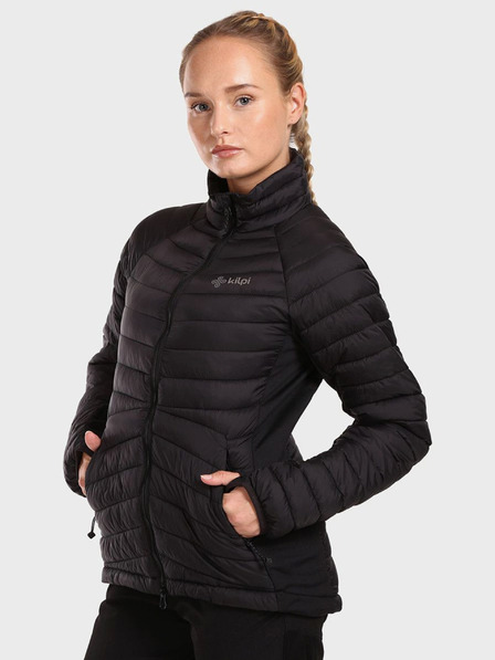 Kilpi Черно дамско зимно ватирано яке Kilpi ACTIS