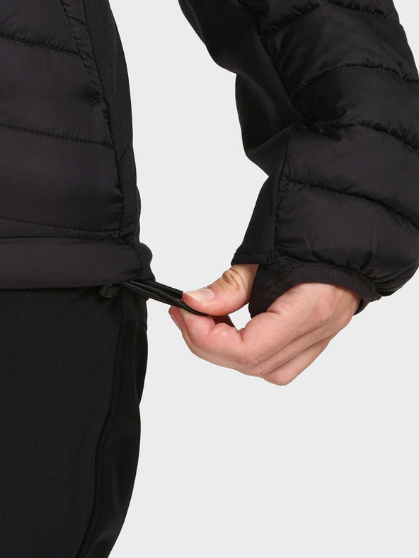 Kilpi Черно дамско зимно ватирано яке Kilpi ACTIS